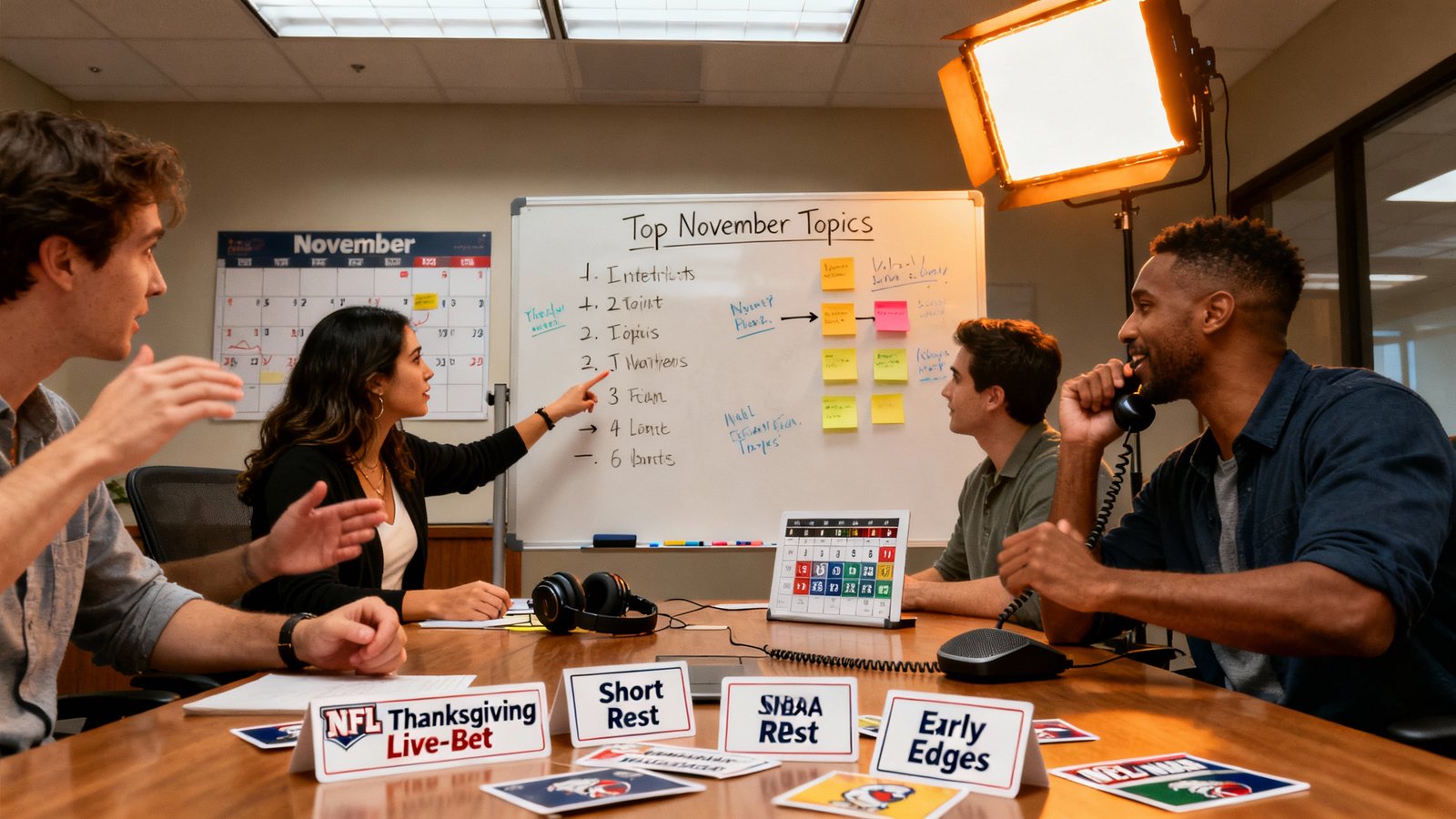 November betting topics